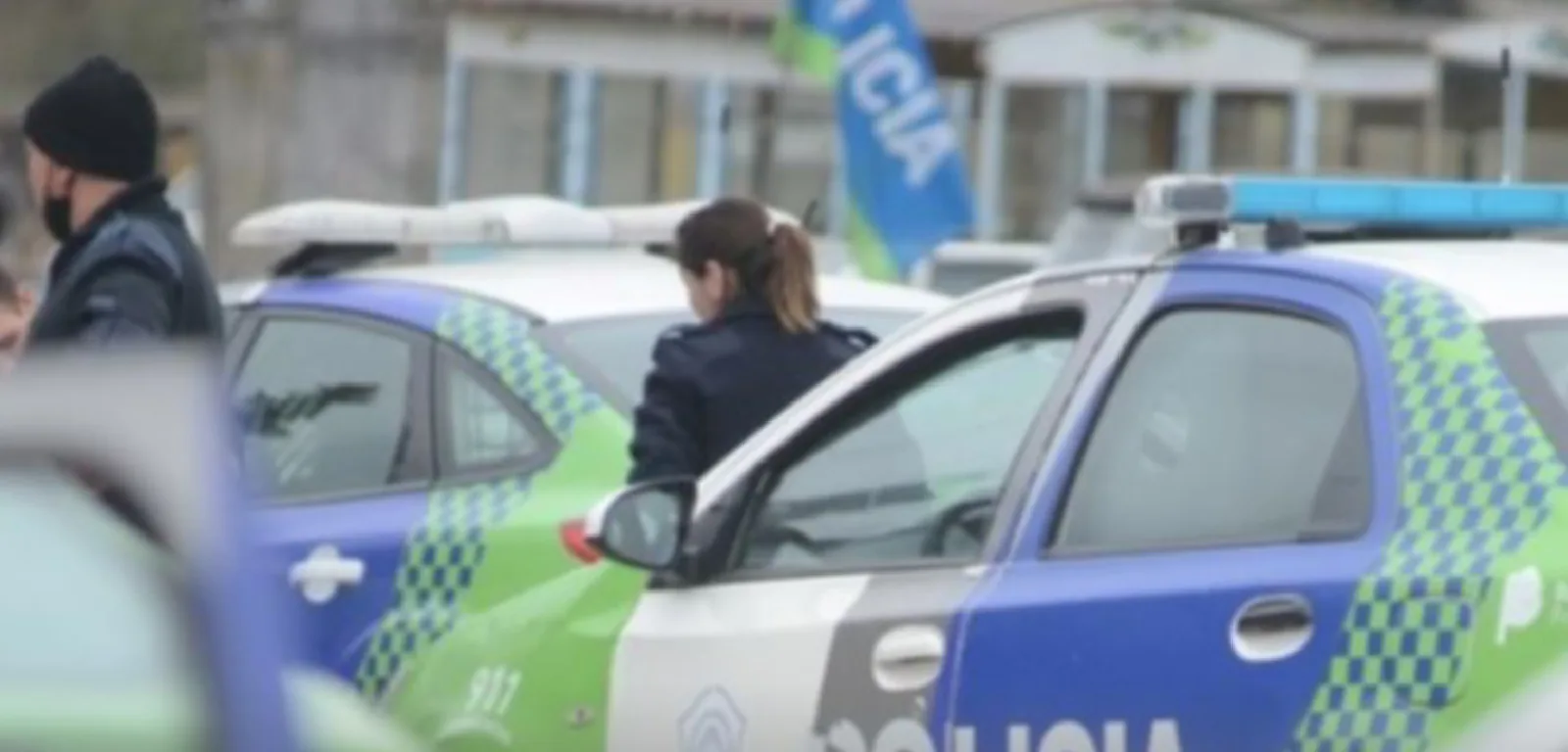 Patrulleros de la Policía de la Provincia de Buenos Aires